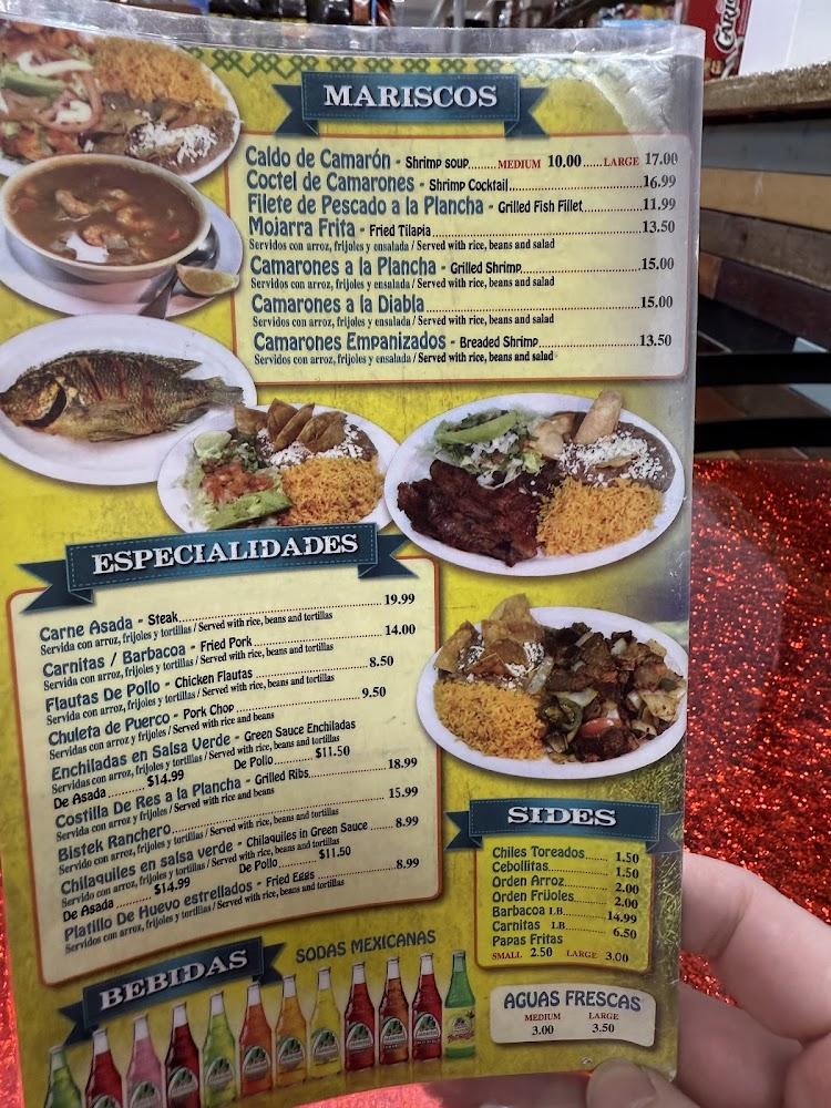 Bella Vista 2 Menu image 1